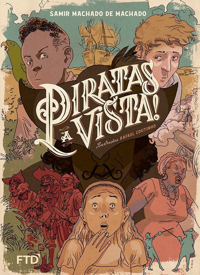 Piratas à vista! (Paperback)