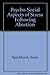 Psycho-Social Aspects of Stress Following Abortion