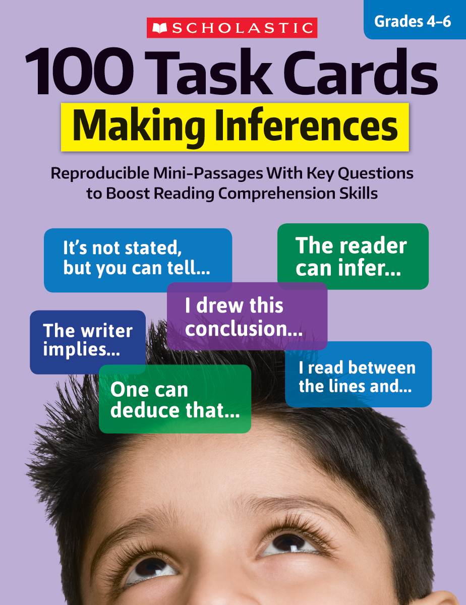 100 Task Cards: Making Inferences (Paperback)