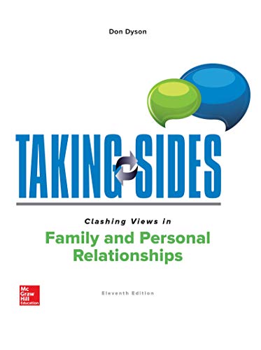 Taking Sides: Clashing Views in Family and Personal Relationships (Paperback)