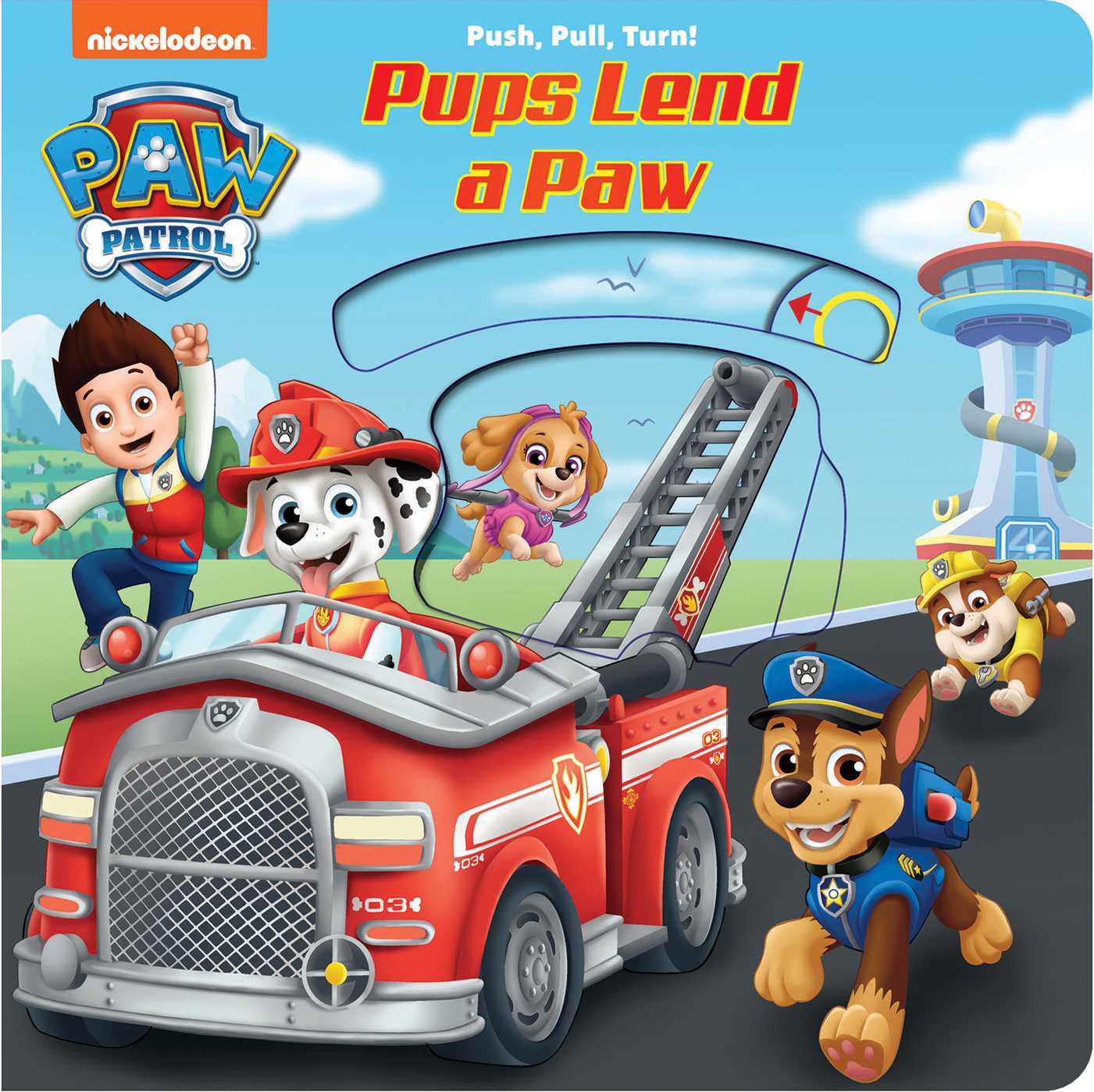 Nickelodeon PAW Patrol: Pups Lend a Paw (Board Book)