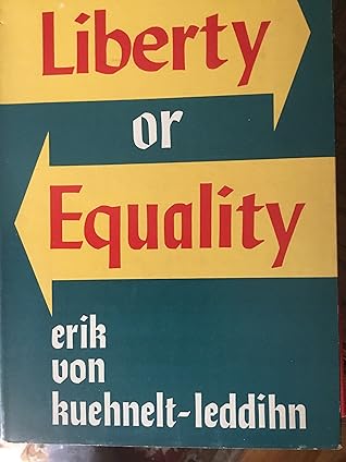 Liberty or Equality: The Challenge of Our Times
