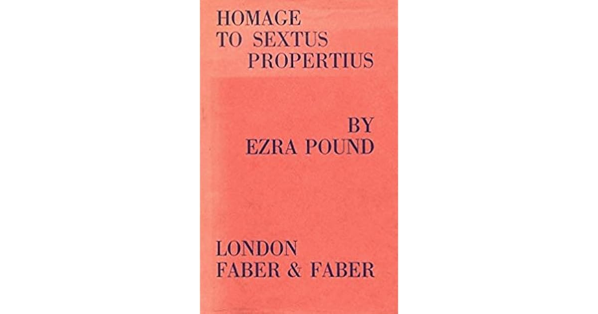 Sextus propertius biography 08 picture