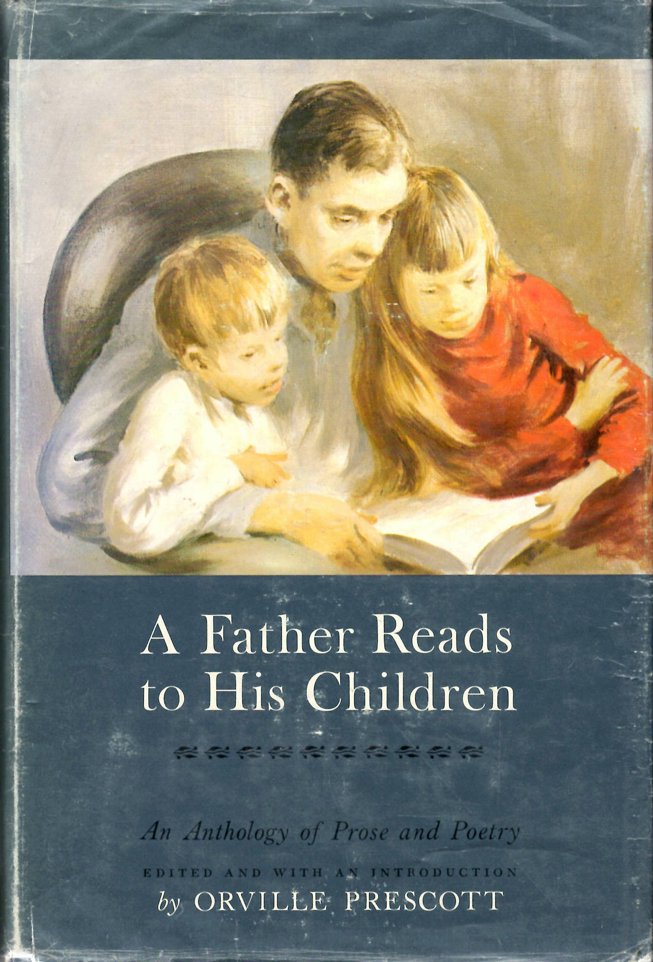 A Father Reads to His Children