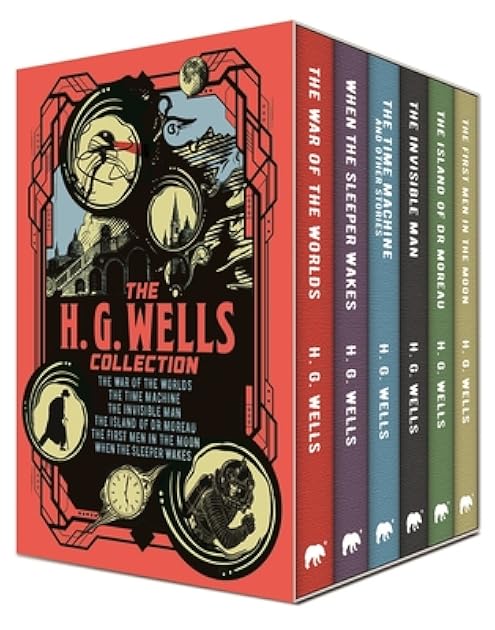 The H. G. Wells Collection: Deluxe 6-Book Hardcover Boxed Set (Arcturus Collector's Classics, 8)