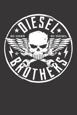 Notebook For Car Auto Mechanic Tuner And Racer Diesel Brothers Dot Dotted Grid Funny Notebook Diary