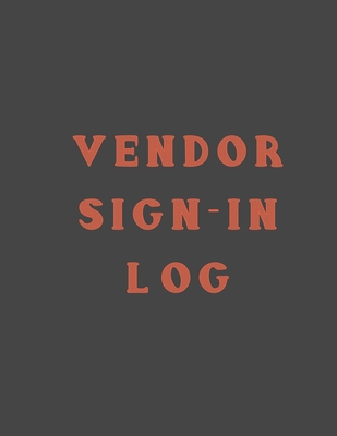 Vendor Sign-In Log by Retail Printers