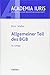 Allgemeiner Teil des BGB by Hans Brox