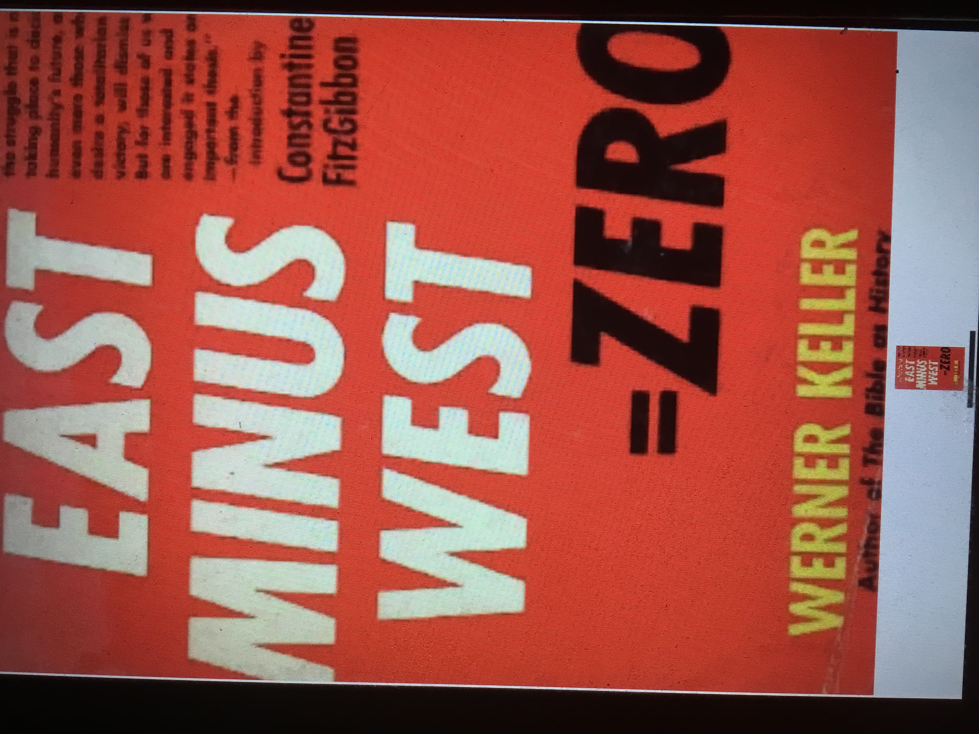 East Minus West Equals Zero: Russia's Debt to the Western World