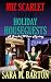 Miz Scarlet and the Holiday Houseguests (A Scarlet Wilson Mystery, #3)