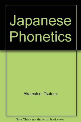 Japanese Phonetics (Hardcover)