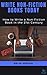Write Non-Fiction Books Tod...