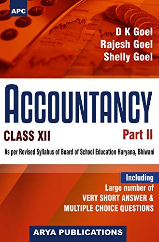 Accountancy Part-II, Class-XII (Haryana)