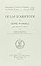 Le Lai d'Aristote de Henri d'Andeli Publie d'Après Tous les M... by Delbouille Maurice