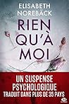 Book cover for Rien qu'à moi