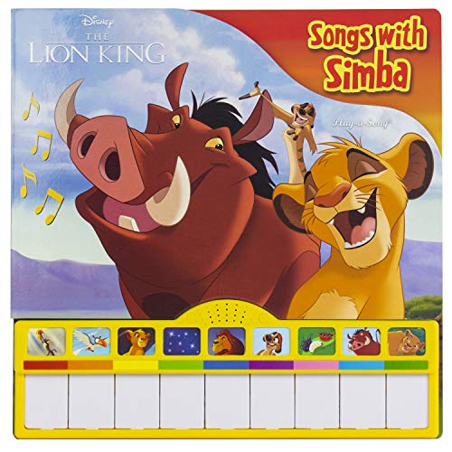 Disney The Lion King - Songs with Simba Piano Songbook with Built-In Keyboard - PI Kids (board_book)