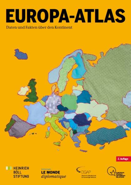 Europa-Atlas - Daten und Fakten über den Kontinent (Paperback)