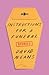 Instructions for a Funeral: Stories