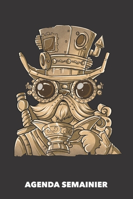 Agenda Semainier Chat Steampunk A5 Manuscrit Florale Carnet Hebdomadaire 52 Semaines Pour Propri Taires De Chats By Chat Agendas Semainiers