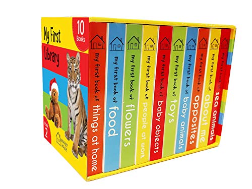 My First Library Pack 2: Boxset of 10 Board Books For Kids (Board book)