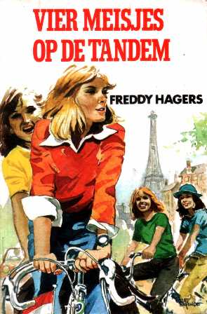 Vier meisjes op de tandem (Mass Market Paperback)