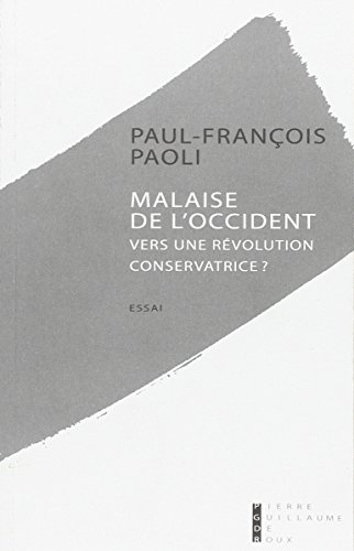 MALAISE DE L'OCCIDENT (Paperback)