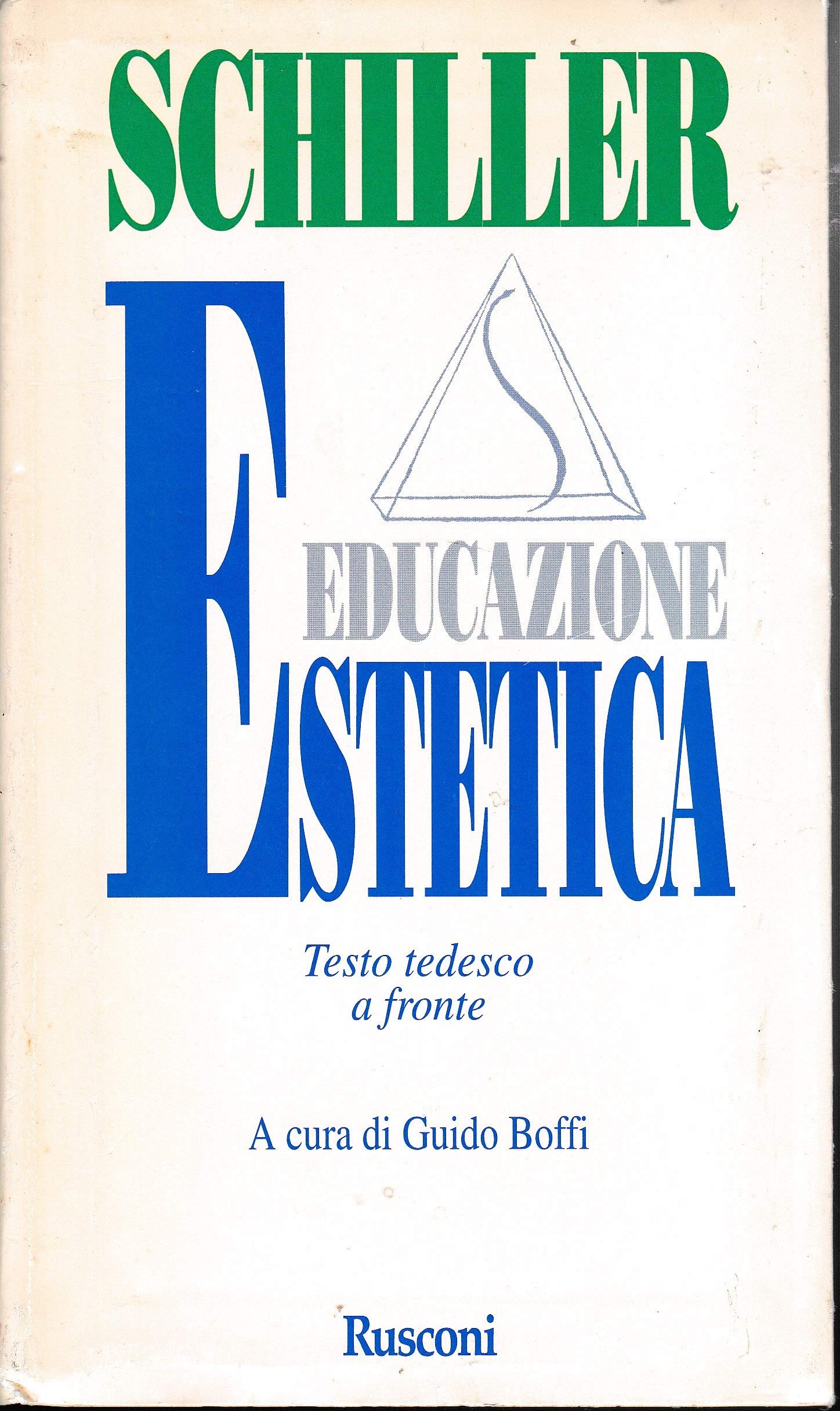 L'educazione estetica dell'uomo. Una serie di lettere