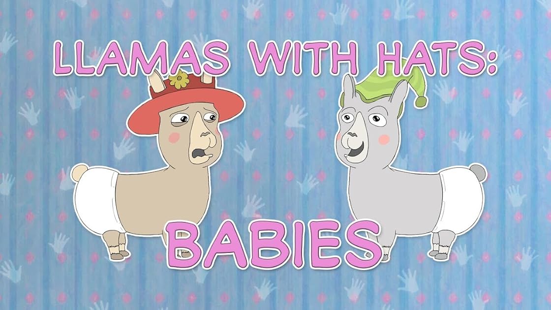 llamas with hats