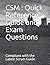CSM : Quick Reference Guide and Exam Questions