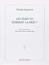 Où étais-tu penda...