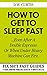 How To Get To Sleep Fast .....