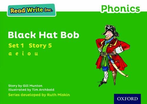 Read Write Inc. Phonics: Green Set 1 Storybook 5 Black Hat Bob (Paperback)
