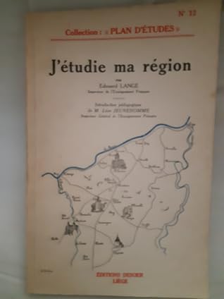 J'étudie ma région