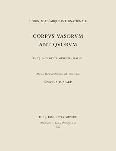 Corpus Vasorum Antiquorum, Fascicule 10: Athenian Red-Figure Column and Volute Kraters (Kindle Edition)