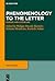 Phenomenology to the Letter...