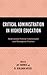 Critical Administration in ...