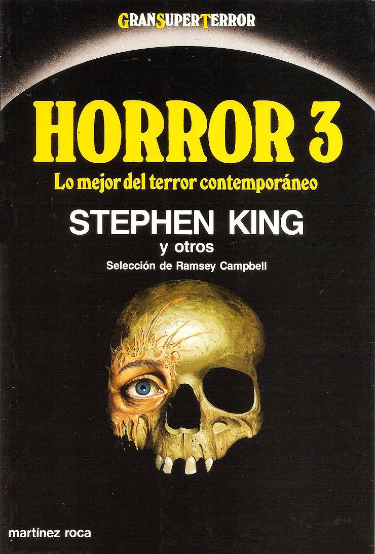 Portada de Horror 3: Lo mejor del terror contemporáneo, de Ramsey Campbell