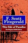 Book cover for This Side of Paradise - The Original 1920 Edition