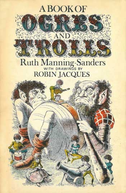 A Book of Ogres and Trolls (Library Binding)