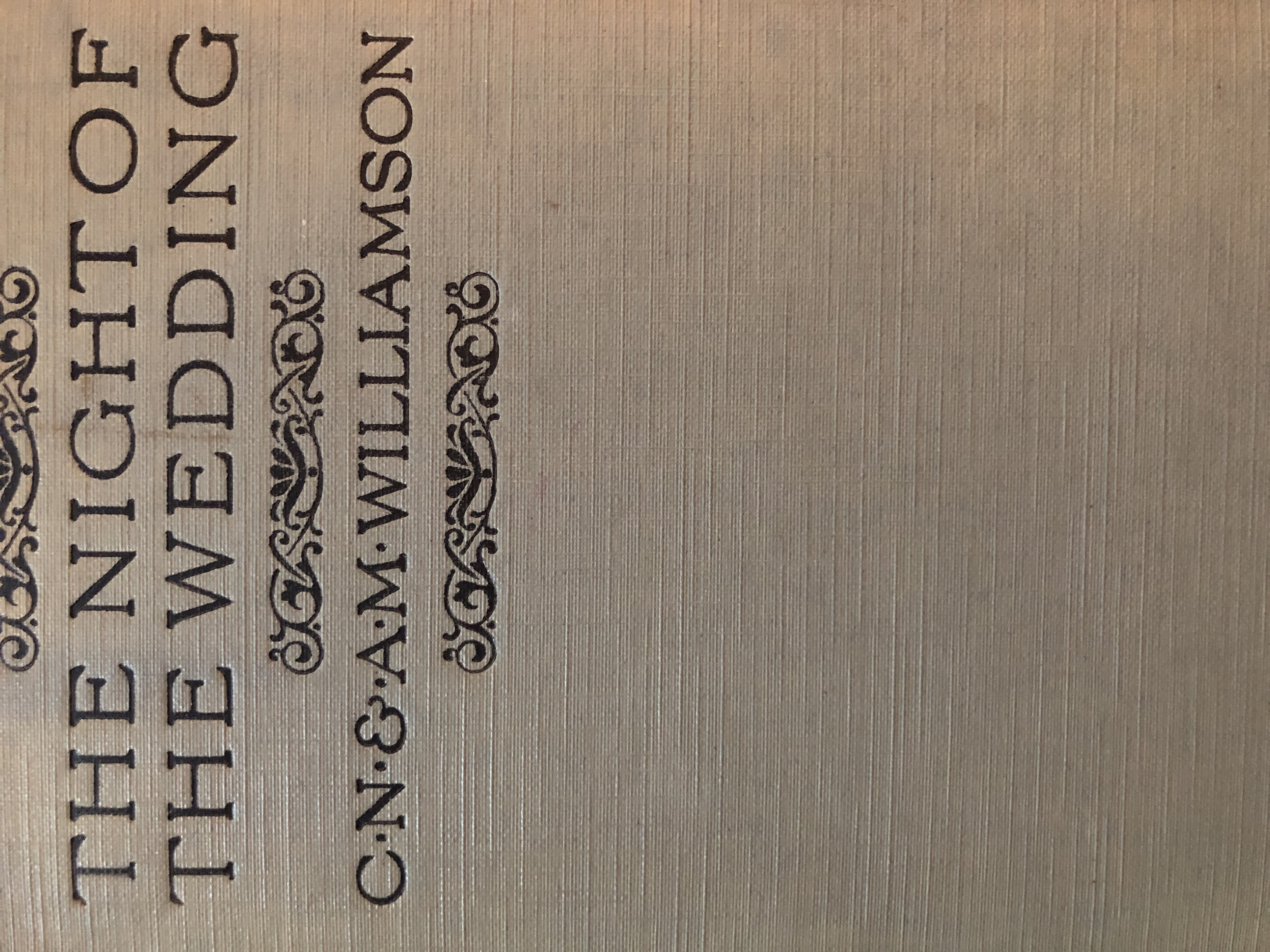The Night of the Wedding (Hardcover)