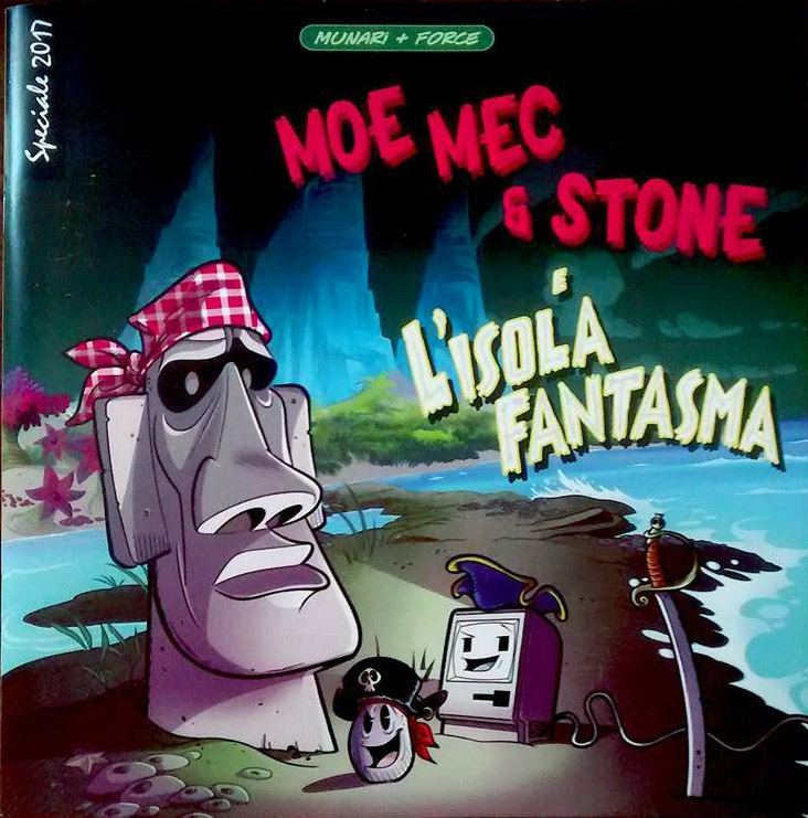 Moe Mec & Stone e l'Isola fantasma (Paperback)