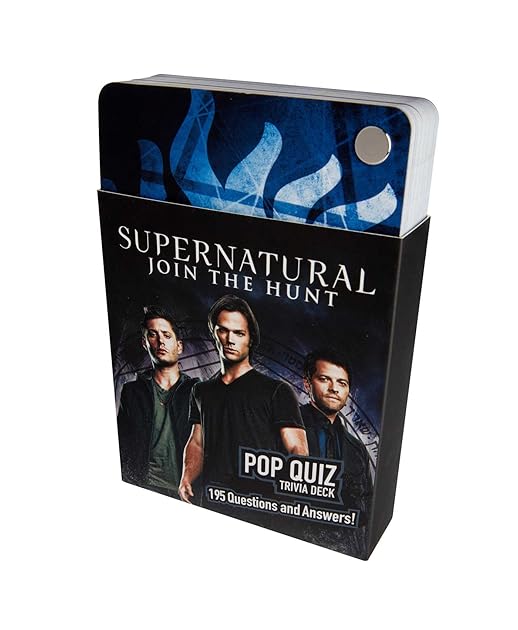 Supernatural Pop Quiz Trivia Deck (Science Fiction Fantasy)