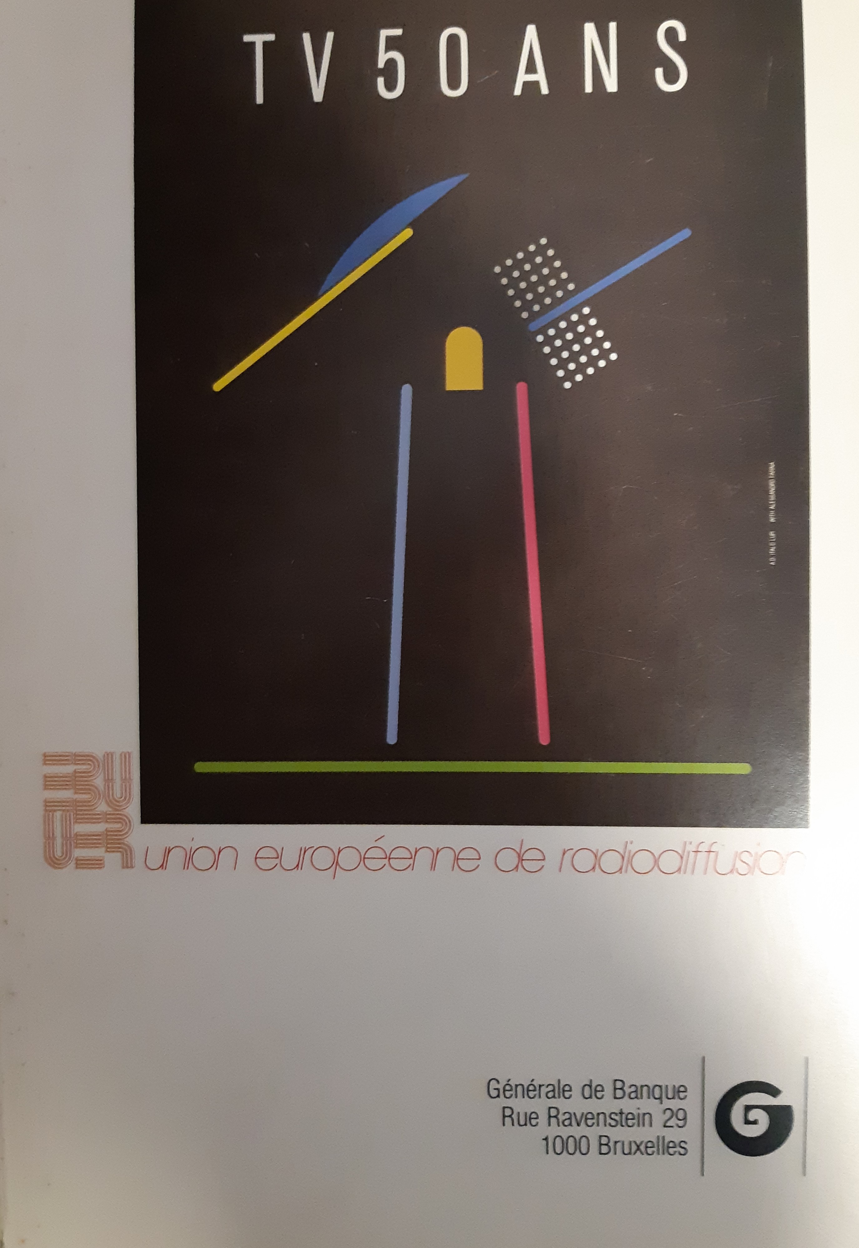 TV 50 ans. Exposition organisée par l'Union européenne de Radiodiffusion. Guide du visiteur (Paperback)