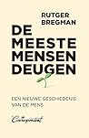 Book cover for De meeste mensen deugen