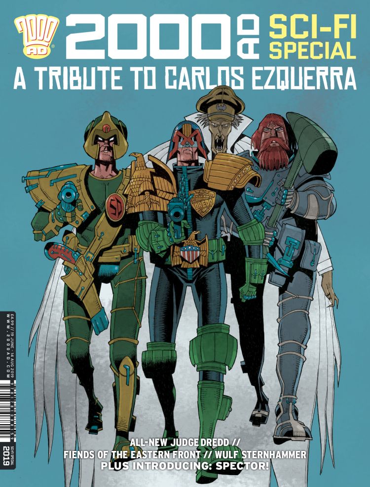 2000ad sci-fi special: a tribute to Carlos Ezquerra (Paperback)