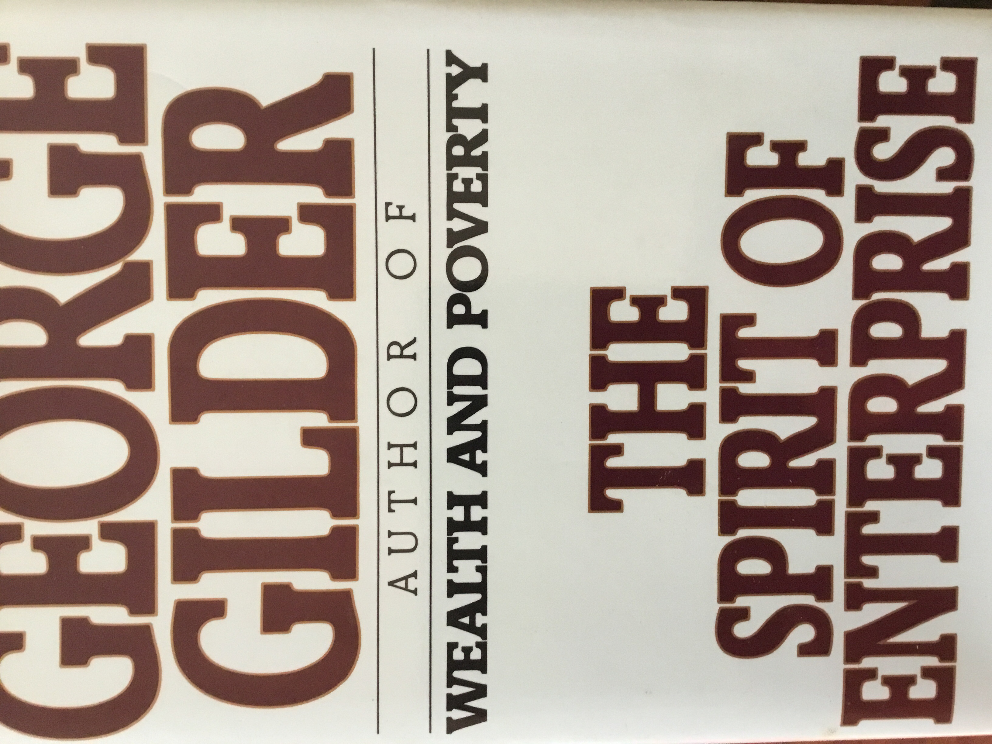 The Spirit of Enterprise (Paperback)