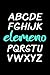 ABCDEFGHIJK Elemeno PQRSTUVWXYZ Journal by NOT A BOOK