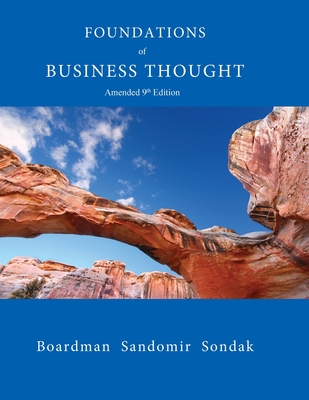 Foundations of Business Thought Amended 9th Edition
