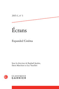 Revue Ecrans 2015-1 n°3  Expanded Cinéma (Paperback)