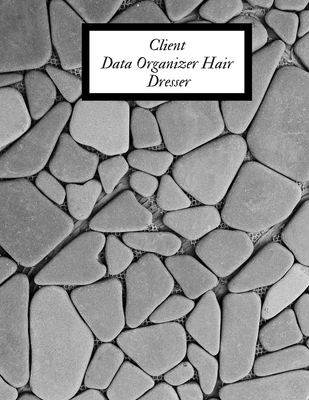 Client Data Organizer Hair Dresser A Z Alphabetical Client Data